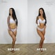 image 3 of Rose & Caramel Nudity Clear To Golden 360 Degree Tanning Aerosol 150ml- Ultra Dark