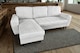 image 2 of Sienna 3 Seater Right Hand Facing Storage Sofa Bed in Grey, Silver or Beige | Silver | One Size