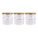 image 1 of Lilac Wild Rabbits Tea, Coffee & Sugar Large Kitchen Canisters - Set of 3