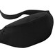 image 2 of Bagbase Adjustable Belt Bag (2.5 Litres) (Pack of 2) - Black - One Size Black
