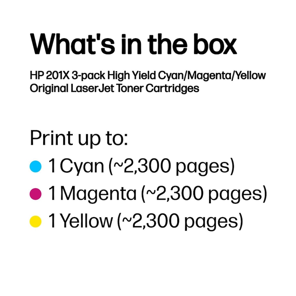 image 1 of HP CF253XM Toner Cartridges | Multi | 4