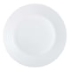 image 2 of Luminarc Harena Dinner Plate - White - 25 x 2.3 x 25cm