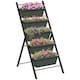 image 1 of Outsunny Indoor Outdoor Vertical Raised Garden Bed with 5 Removable Tray