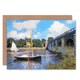 image 1 of Claude Monet Painting The Bridge at Argenteuil Birthday Card