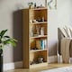 image 2 of Vida Designs Cambridge 4 Tier Large Bookcase Display Storage, Oak