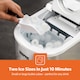 image 6 of GEEPAS Countertop Ice cube Maker - 2.2L Tank, Silver