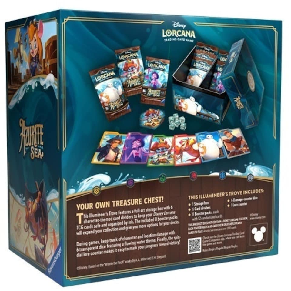 image 1 of Disney Lorcana: Azurite Sea - Illumineer's Trove Set