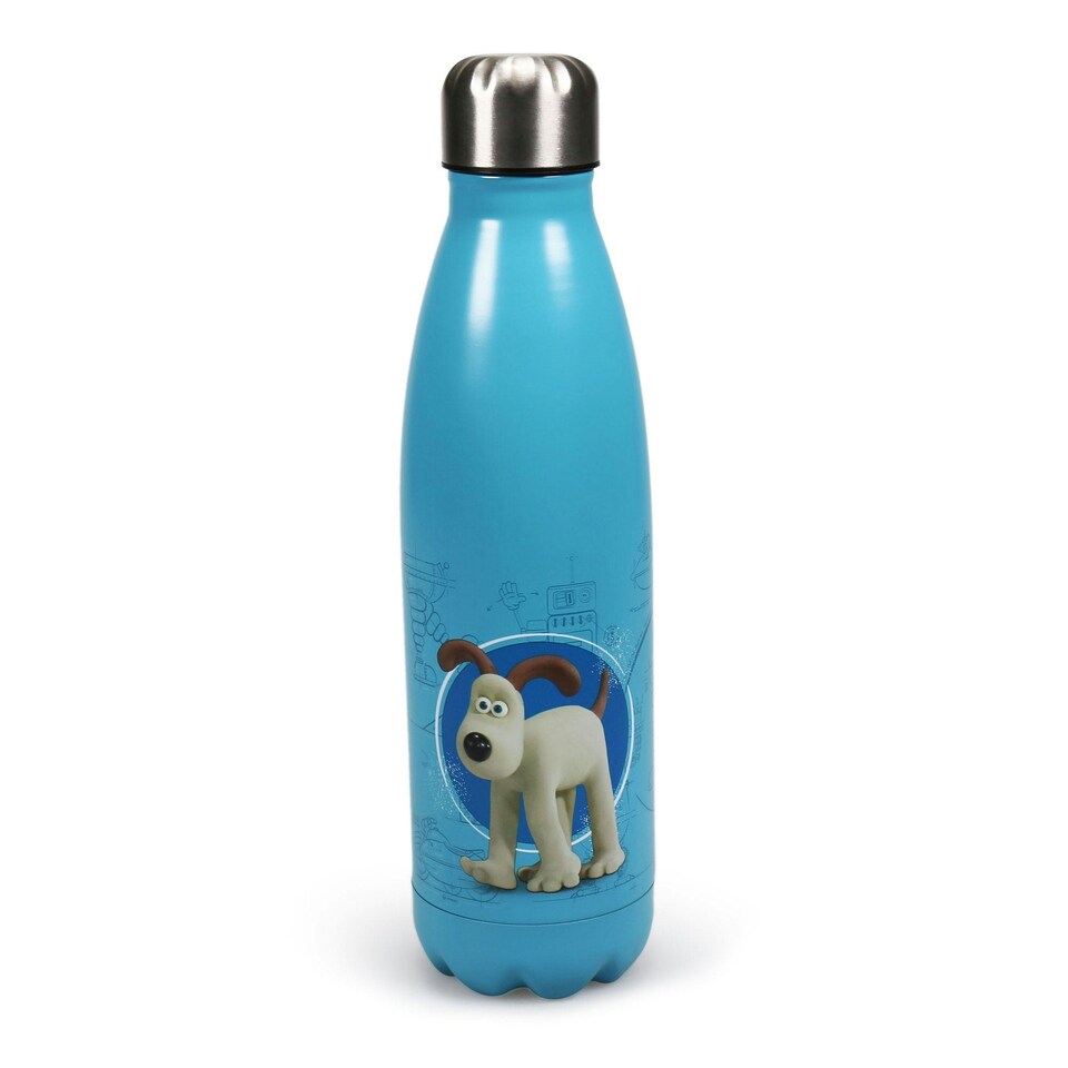 Wallace & Gromit 'Gromit' Metal Water Bottle 500ml