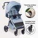 image 6 of MB160 Plus Pushchair - Blue Plaid