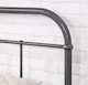 image 3 of Oakenholt Double 4ft 6 Black Metal Bed Frame
