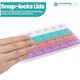 image 8 of 28 Slot Pill Organiser, 4 Times A Day Weekly Tablet Box