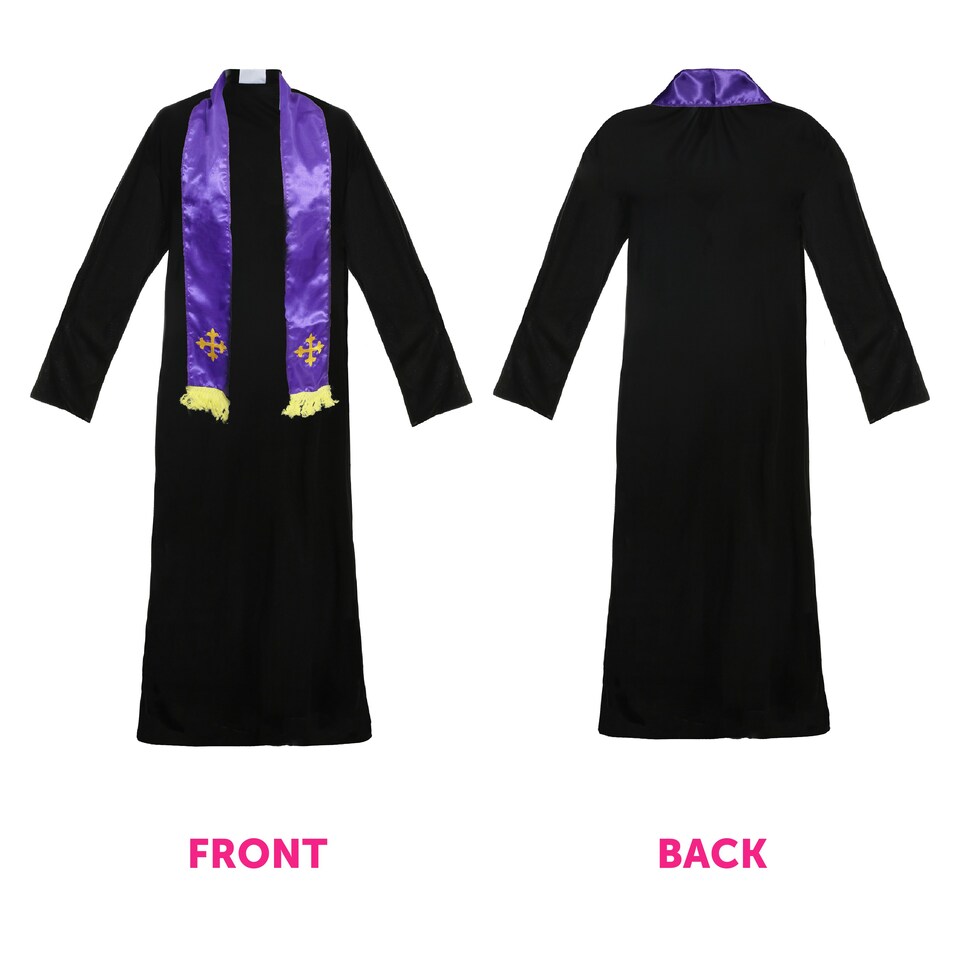 image 1 of Priest Costume Black | XL