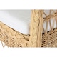 image 3 of Armchair DKD Home Decor White Natural 56 x 63 x 86 cm White