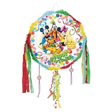 Mickey Mouse And Friends Happy Birthday Pull String Pinata