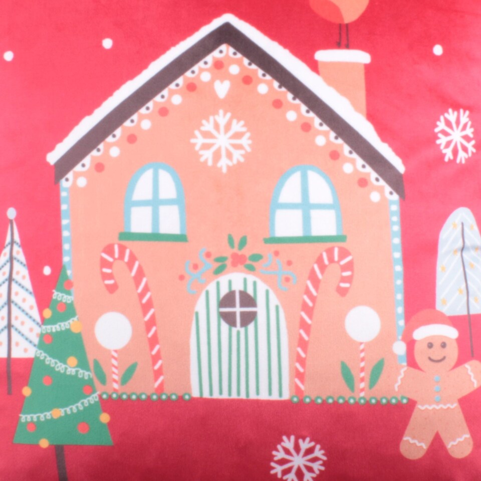 image 1 of Fusion Gingerbread Man Filled Cushion Multi
