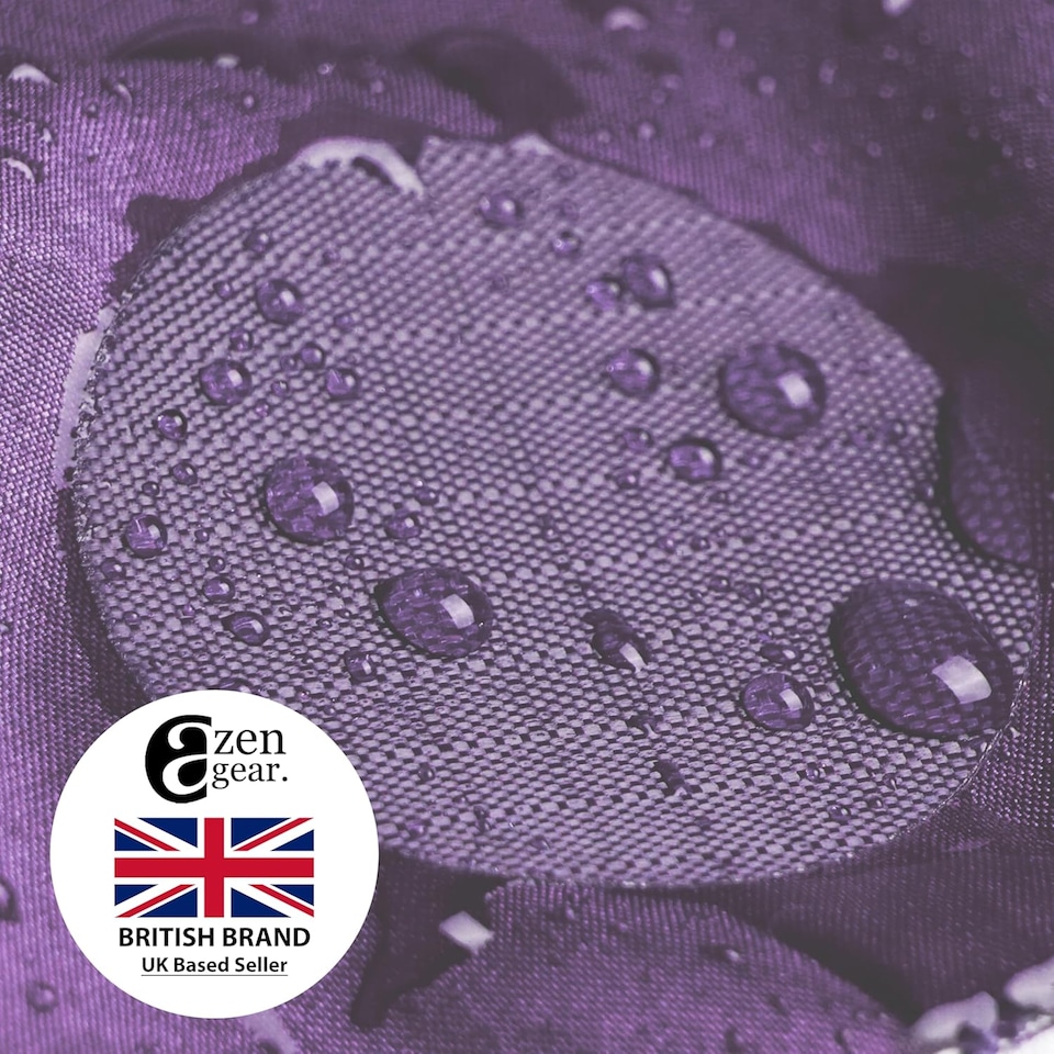 image 1 of aZengear Repair Patches for Jackets, Tent, Shoe, Gear - Waterproof, Self-Adhesive, Tear-Cold-Heat-Resistant (11 Pieces, Lilac)