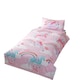 image 1 of My Little Unicorn Kids Duvet Cover Set with Pillowcase Pink | One Size