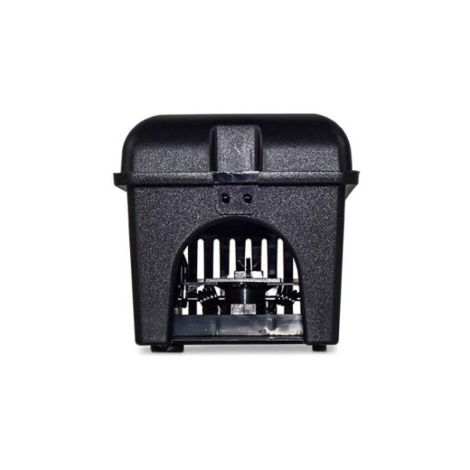image 1 of Compact Rat & Mouse Bait Stations 2 Pack – Lockable Tamper-Resistant Rodent Trap Boxes with Security Key