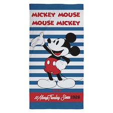 Disney Trendsetter Mickey Mouse Towel - Multicoloured - One Size Multi | One size