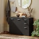 image 8 of HOMCOM Modern Sideboard Kitchen Storage Cabinet