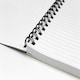 image 2 of B5 70 Leaves Printed 5 mm Dot Grid and Perforated Wire bound Notebook