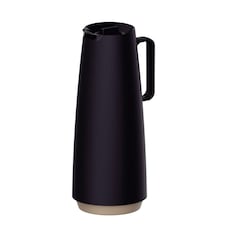 Tramontina Thermal Flask with Interior Glass Container (Black, 1.0l)