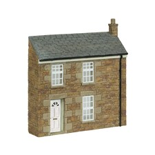 Bachmann Scenecraft Low Relief Stone Terrace LH Dr White(Pre-Built)