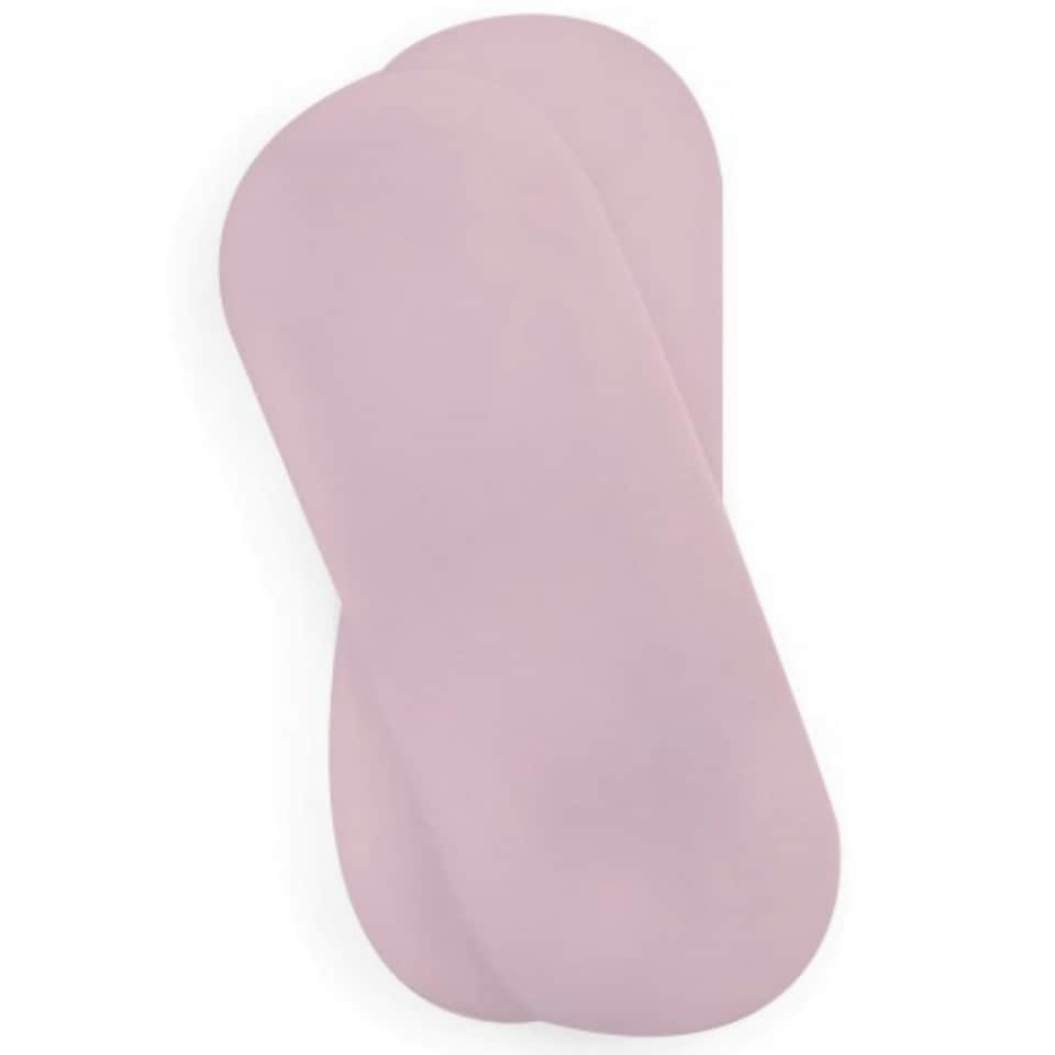 image 1 of Clair de Lune 2 Pack Moses Basket Sheets - Pink