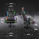 image 4 of Deltaco Gaming DC410 RGB Gaming Chair with RGB Lighting - Black