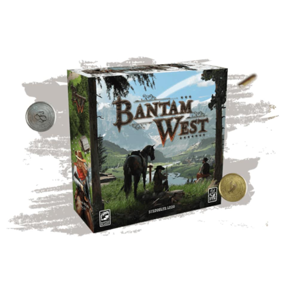 Bantam West Board Game: Home On The Range