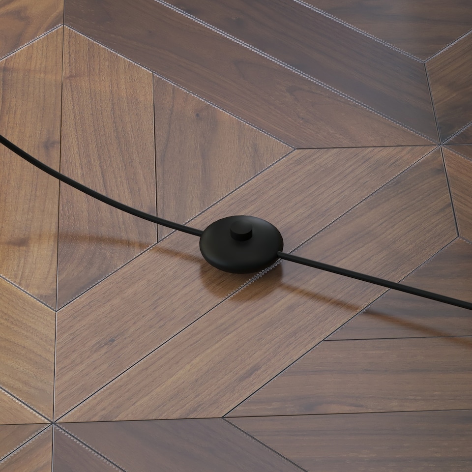 image 1 of HOMCOM Floor Lamp with Shelves and Dual Light, Modern Corner Standing Lamp with TC Fabric Lampshade for Living Room, Bedroom, Bulb not Included, Rustic Brown