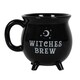 image 1 of Witches Brew Cauldron Shaped Mug - Black