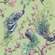 image 1 of Holden Décor Menali Peacock Textured Wallpaper - Green - 10m x 53cm | Green