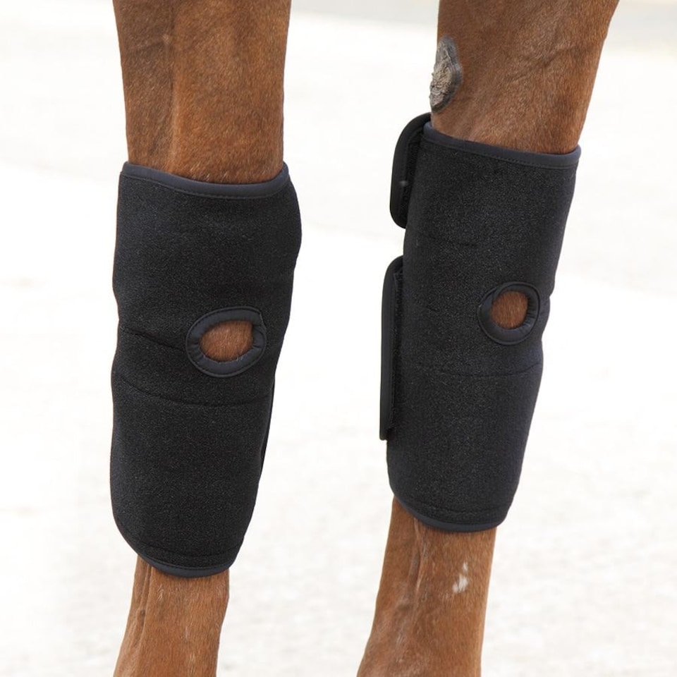 image 1 of Shires Hot/Cold Joint Relief Boots Black | Size: One Size
Colour: Black