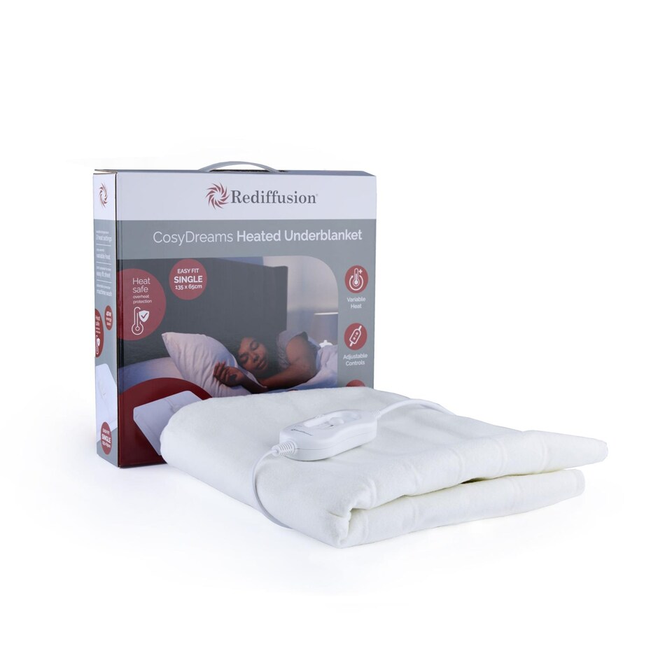 image 1 of Rediffusion CosyDreams Single Fitted Heated Underblanket