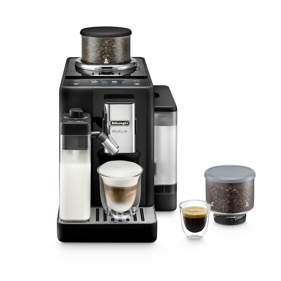 image 1 of De'Longhi Rivelia Bean to Cup Coffee Machine 19 Bar Pressure - EXAM440.55.B