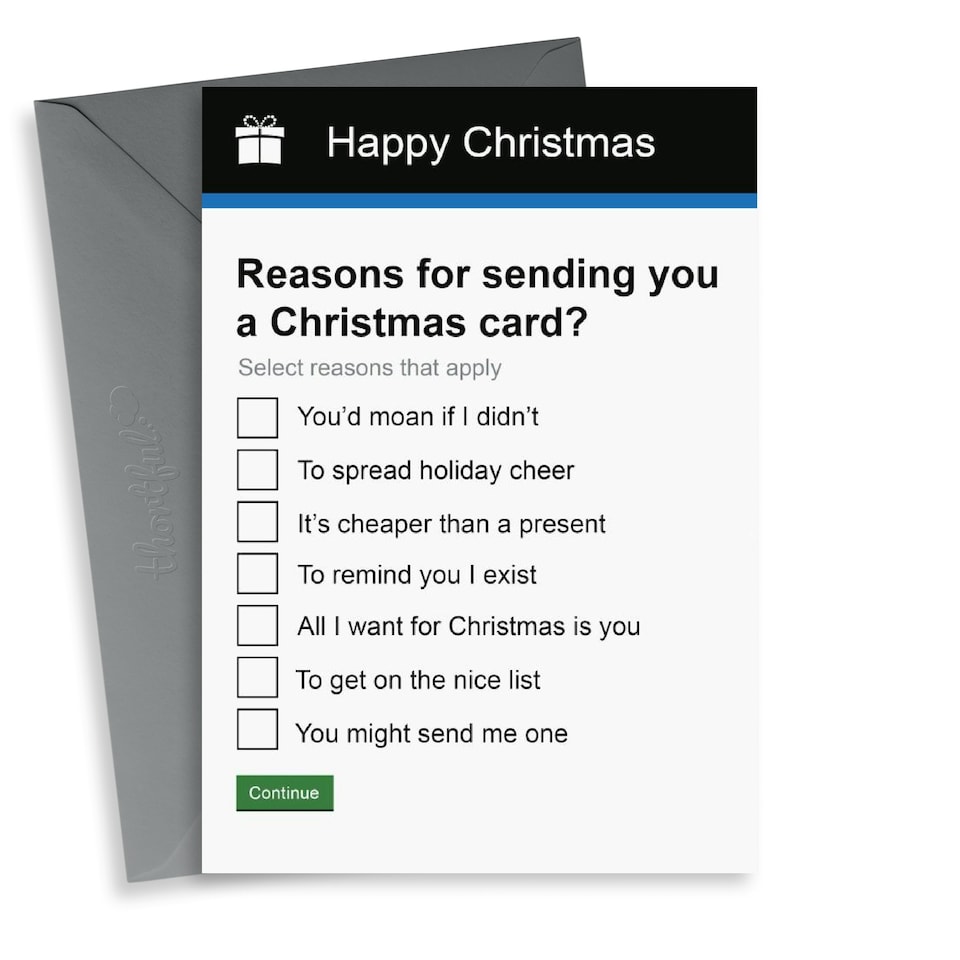 image 1 of Funny Government Christmas Card