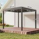 image 7 of Outsunny 3 x 3(m) Electric Louvered Pergola Aluminium Pergola w/ LED Light