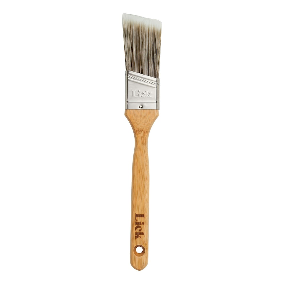 LickTools Bamboo Paint Brush - Brown/Silver - 1.5in
