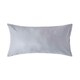 image 1 of Homescapes Grey Egyptian Cotton Satin Stripe Housewife Pillowcase - King Size Grey