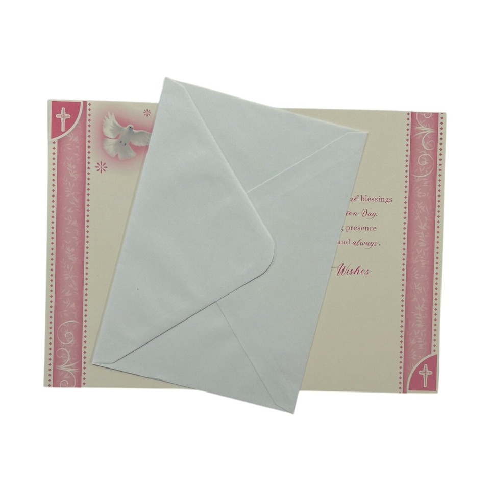 image 1 of For Special Granddaughter Dove Design Confirmation Religious Greeting Card