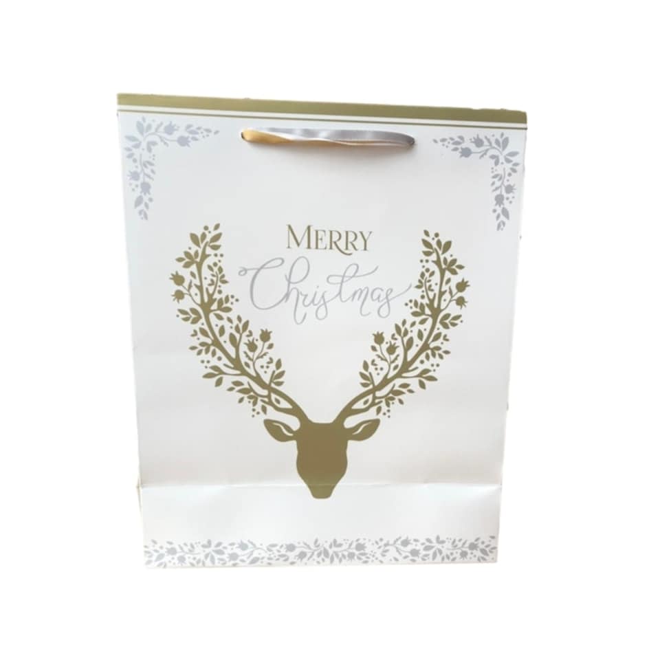image 1 of Christmas Classic Design Medium Gift Bag