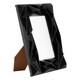 image 2 of Interiors by Premier Prisma Black 4x6 Photo Frame, Geometric Wire Design With Matte Black Finish, Freestanding Or Wall-Mounted Black | One Size