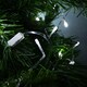 image 8 of 100 LED 10m Premier Christmas Outdoor Multi Function Battery Lights with Timer & Clear Cable in Warm White