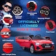 image 8 of HOMCOM 12V Kids Electric Ride-On Car/ w Remote Control, Lights, Music - Red
