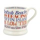image 1 of Mug: 1 x 300ml Emma Bridgewater Red & Blue Toast Seaside, Half Pint Mug, Ceramic White