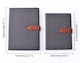 image 2 of Single A5 96 Sheets Ruled PU Leather Hardcover Notebook