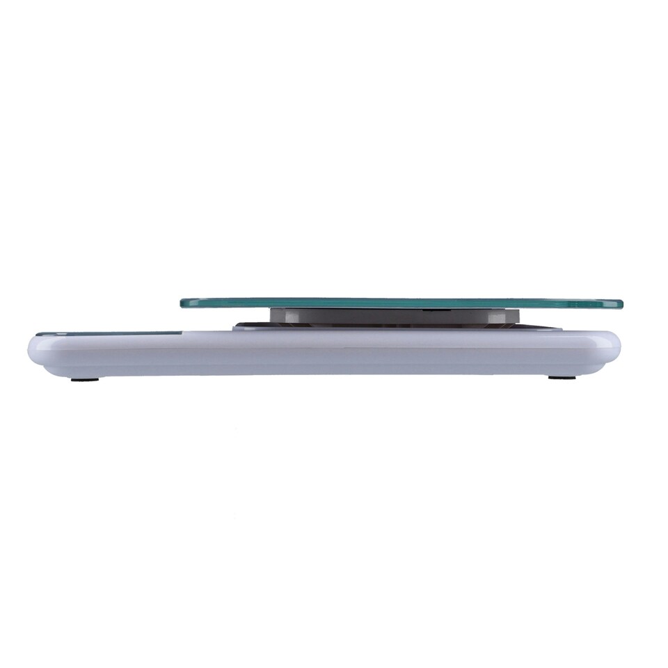 image 1 of Taylor Kitchen Scale Pewter Grey Glass 5kg