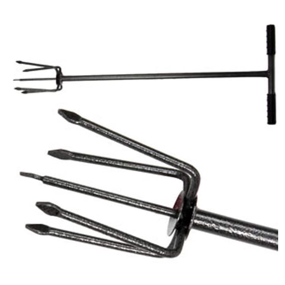 image 1 of Heavy Duty Garden Claw Cultivator Strong Durable Gardening Hand Tool Planting