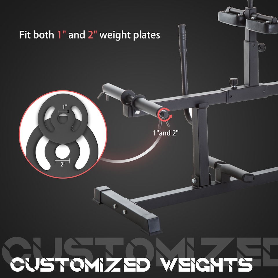image 1 of SPORTNOW Seated Adjustable Leg Extension Machine with Plate Loaded | Black